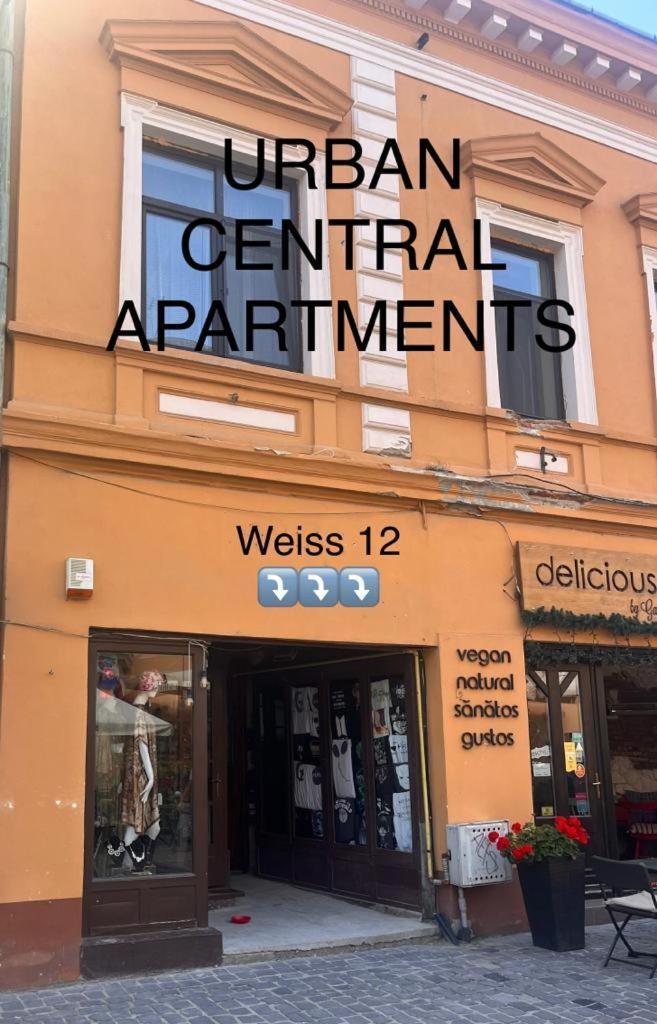 Urban Central Apartments Brasov Ngoại thất bức ảnh